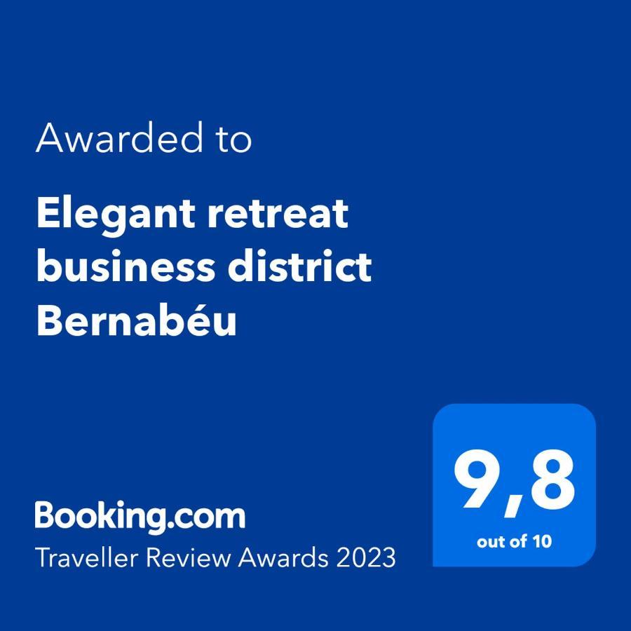 شقة Elegant Retreat Business District Bernabeu مدريد المظهر الخارجي الصورة